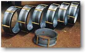 48" NB PEBIFLEX Expansion joints for a Power Project