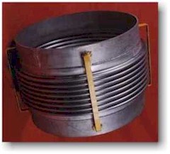 600NB (24") Single Axial Multiply Expansion Joint with SS-316 Pipe Ends